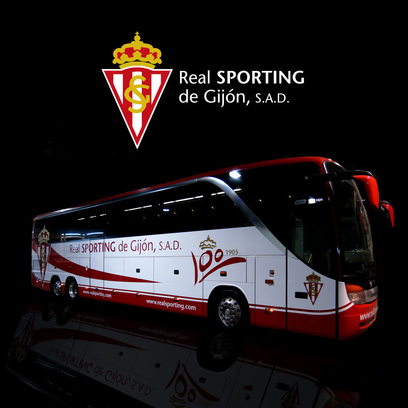 Autobús Oficial Real Sporting